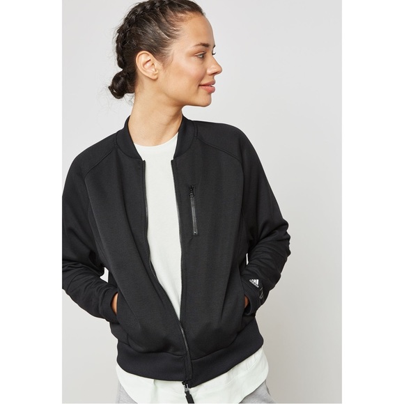 adidas Wanderlust Bomber Jacket - Women's Medium - Picture 1 of 14